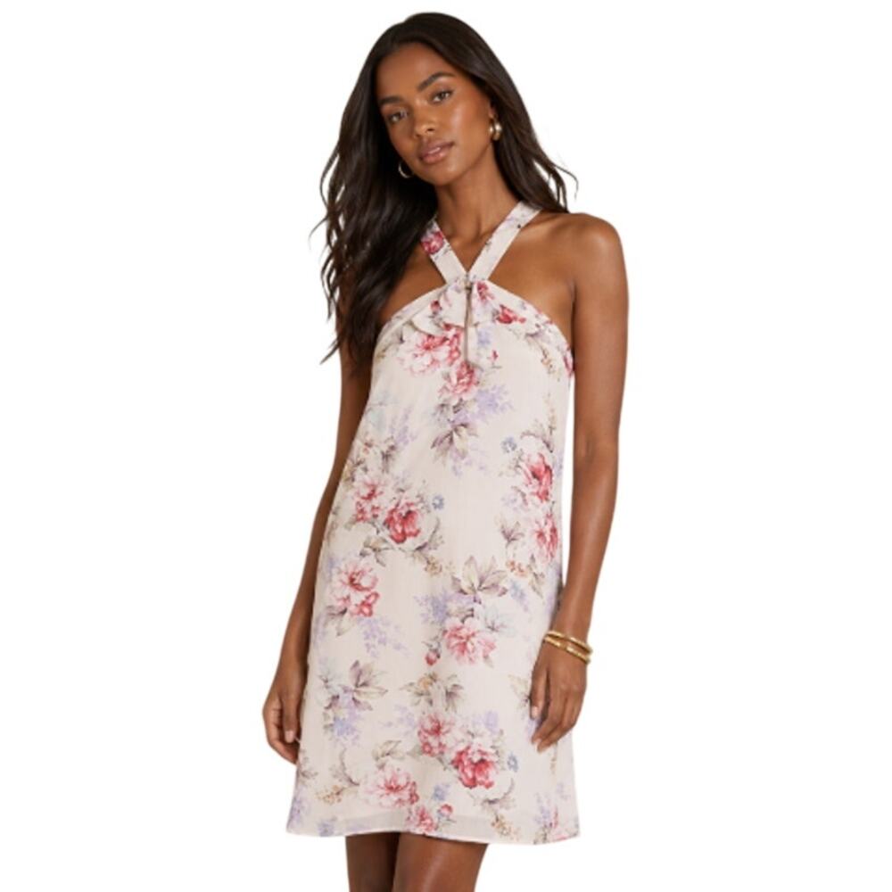 Anthropologie Paper Crown Rosalie Floral Swing Dress - NWT Small